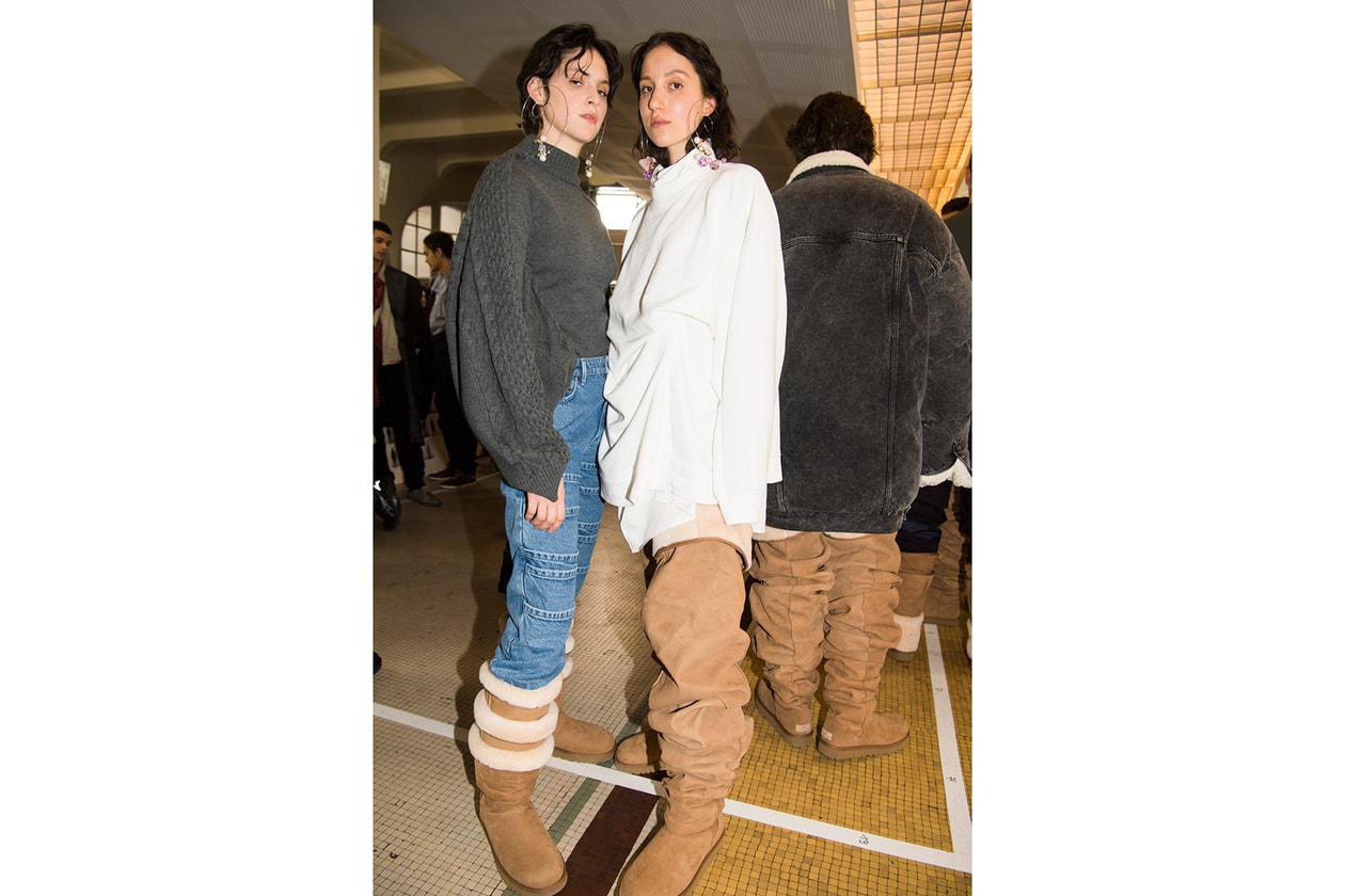 UGG Boots Sacai Chitose Abe Y Project Paris Fashion Week Mens Jeremy Scott Collaboration Basic Aleali May Streetwear