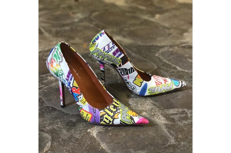 vetements demna gvasalia 3m rave stiletto heels