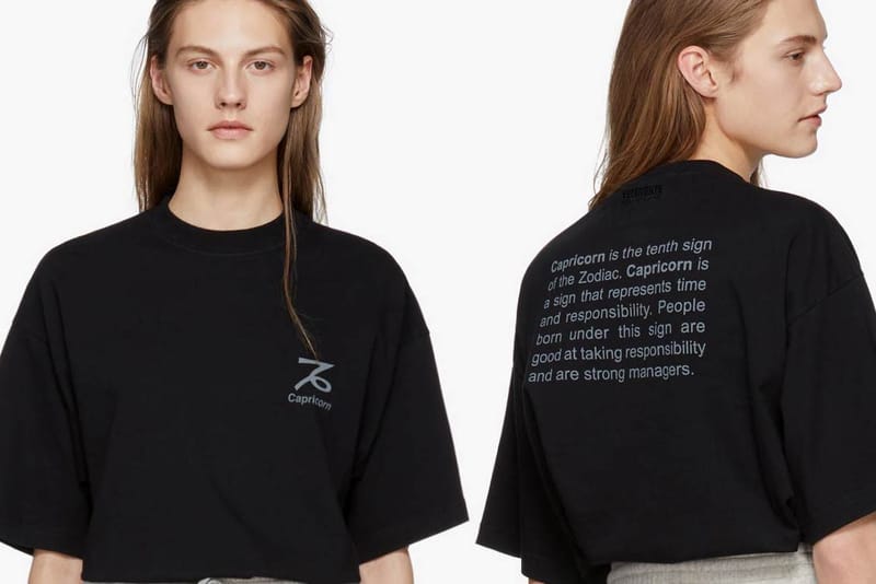 Shop Vetements' Horoscope T-Shirts to Rep Your Zodiac Sign