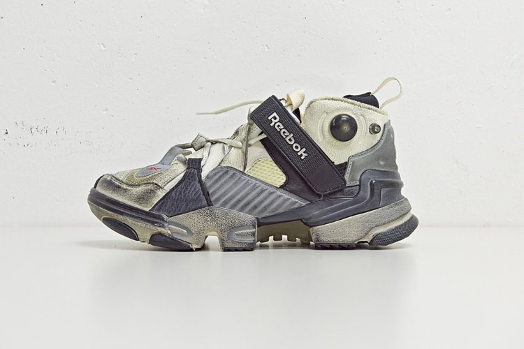 Peep This Exclusive Vetements x Reebok Genetically Modified Pump Sneaker