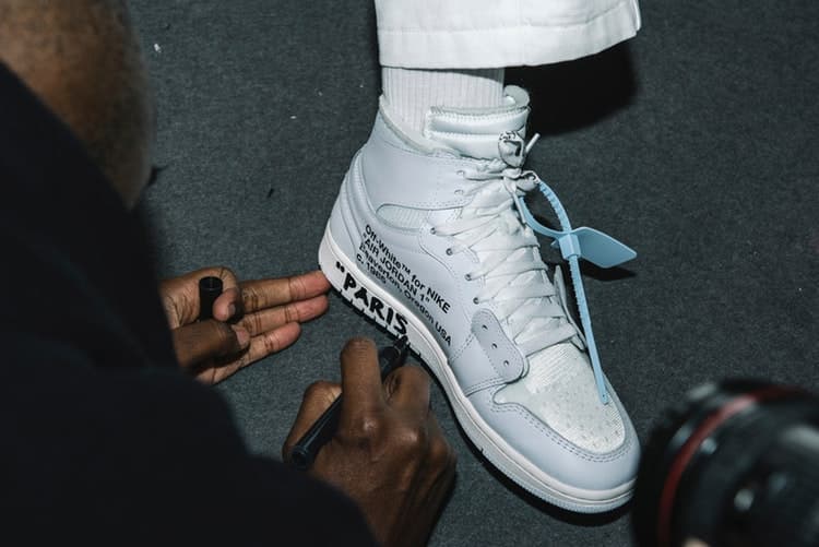 Virgil Abloh x Nike Debut White Air Jordan 1 | Hypebae