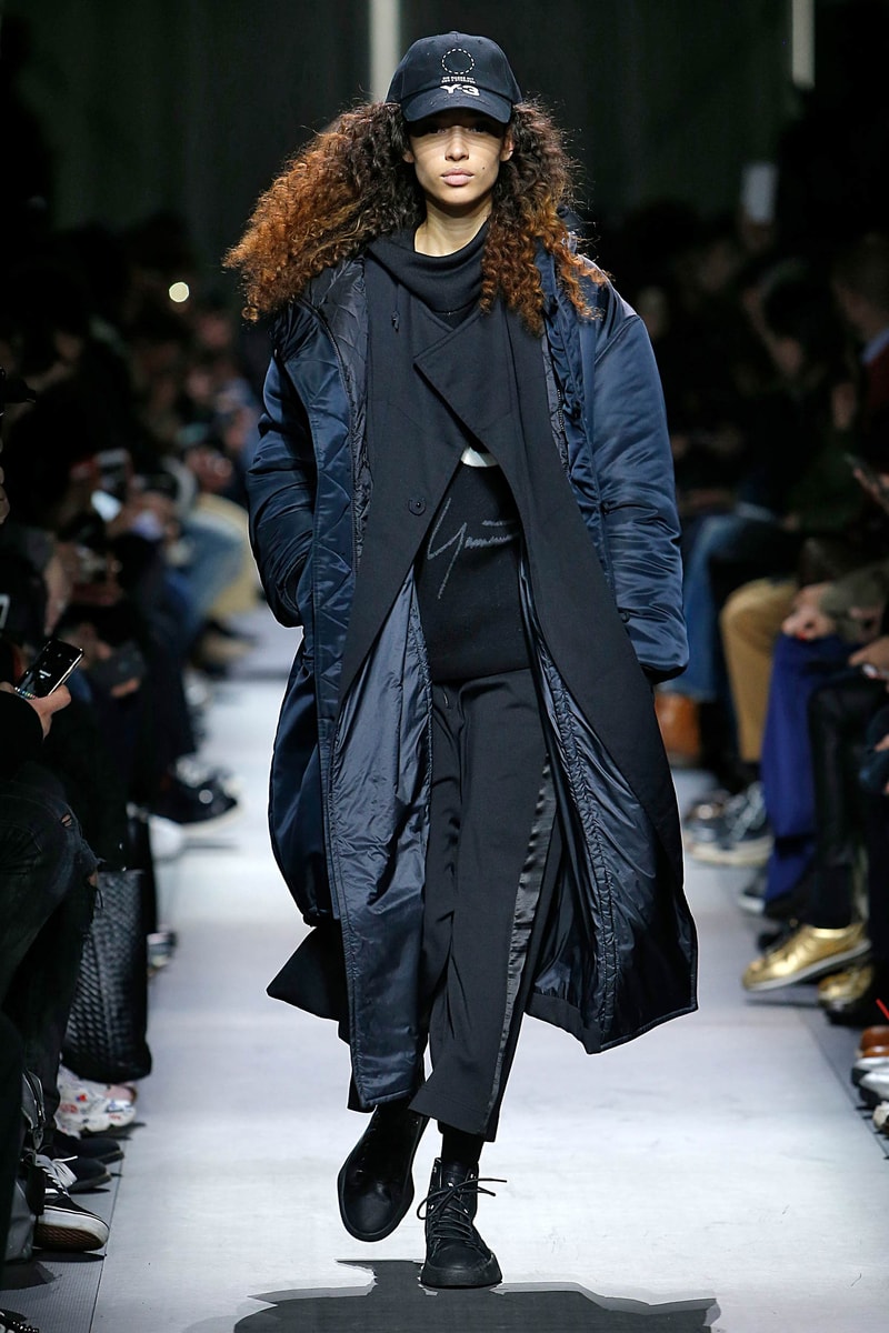 Y-3 Fall Winter 2018 Collection Paris Fashion Week Men's