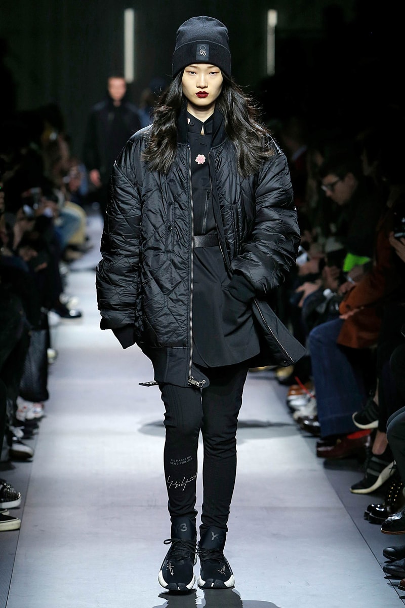 Y-3 Fall Winter 2018 Collection Paris Fashion Week Men's