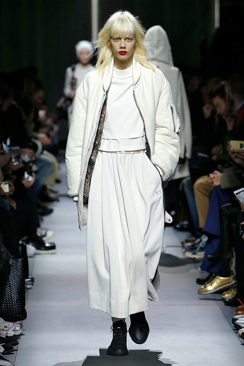 Y-3 Fall Winter 2018 Collection Paris Fashion Week Men's
