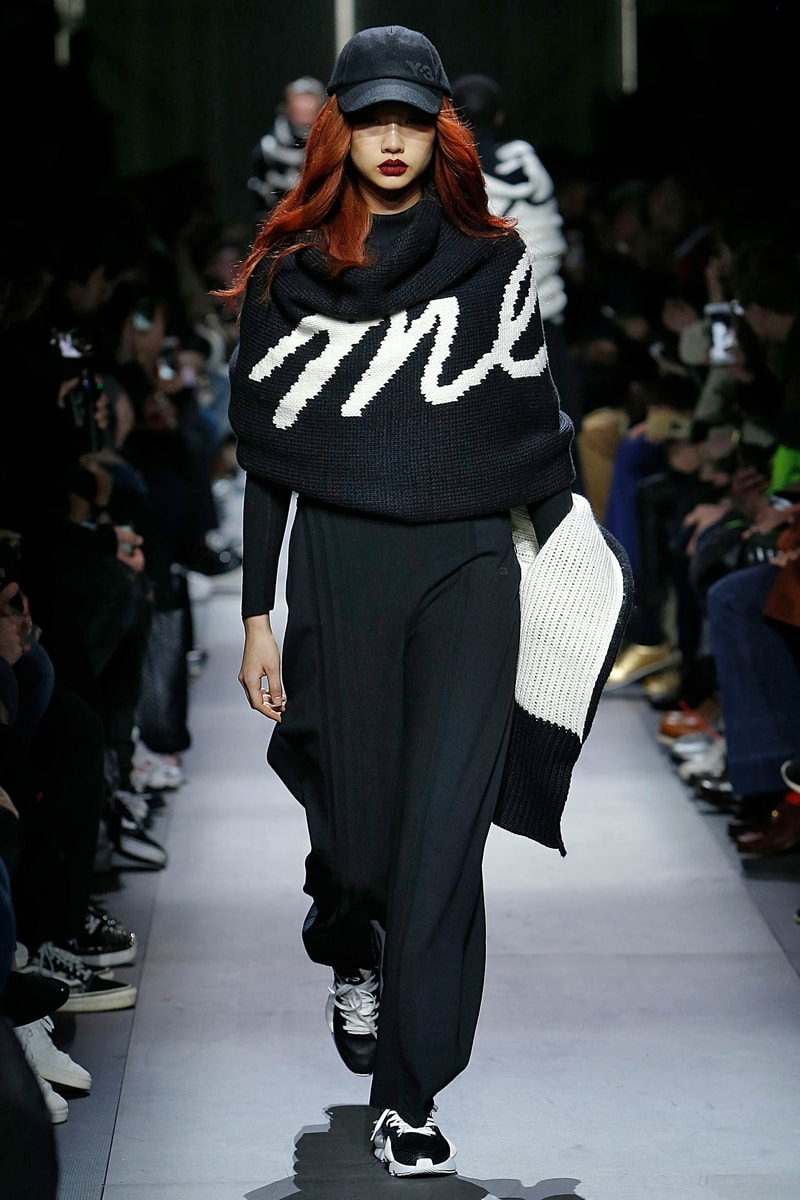 Y-3 Fall Winter 2018 Collection Paris Fashion Week Men's