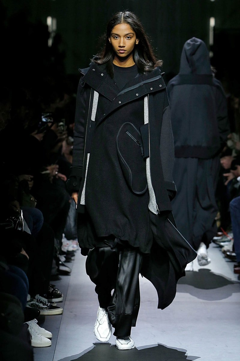 Y-3 Fall Winter 2018 Collection Paris Fashion Week Men's