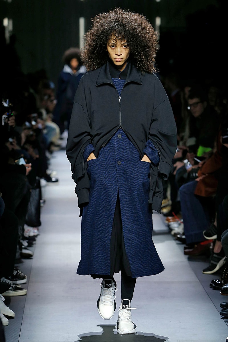 Y-3 Fall Winter 2018 Collection Paris Fashion Week Men's