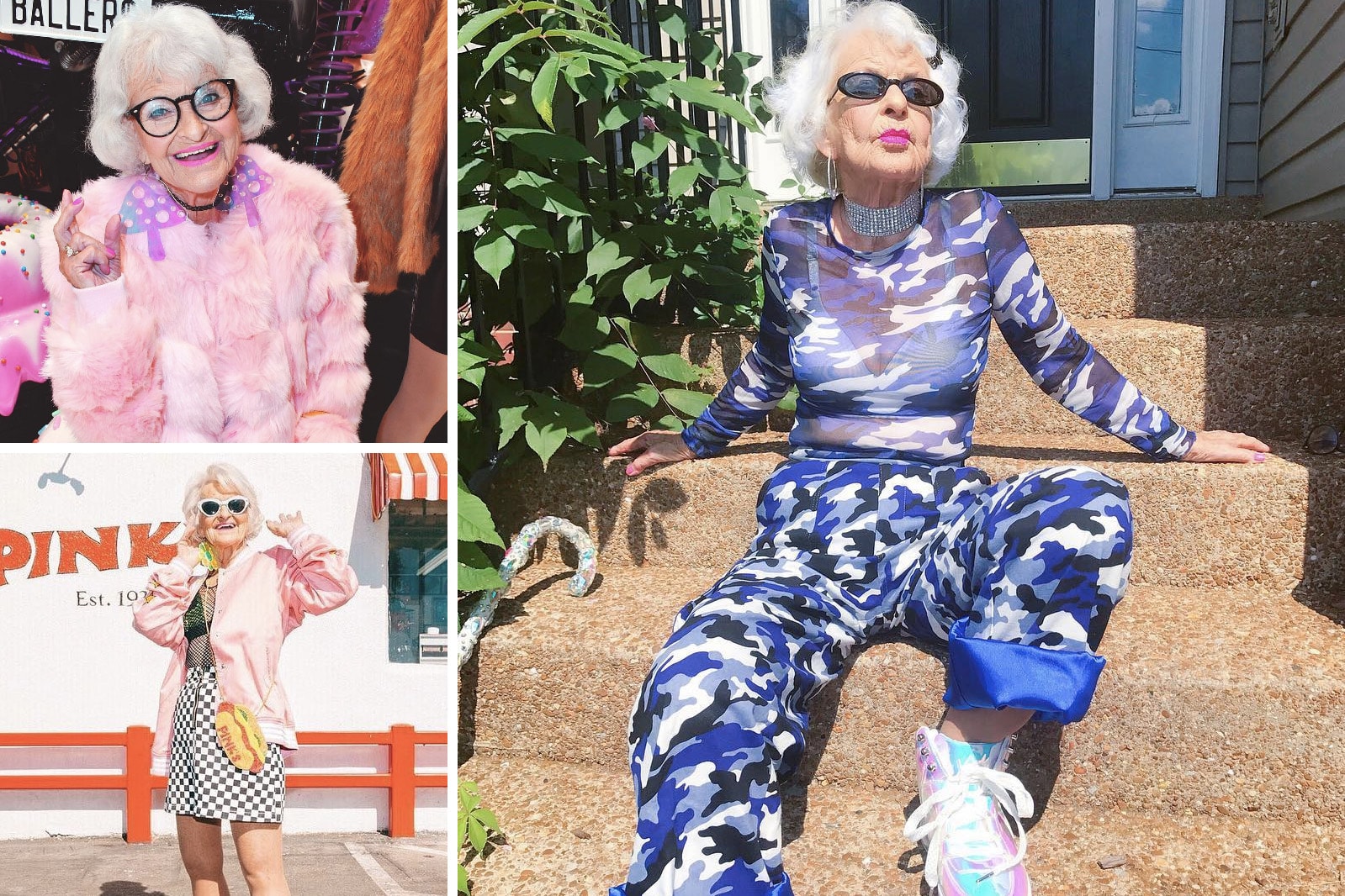 Instagram coolest senior citizens style old elderly people fashion icons baddie winkle moon lin lance dinneranddance accidental icon lili hayes supreme thrasher streetwear