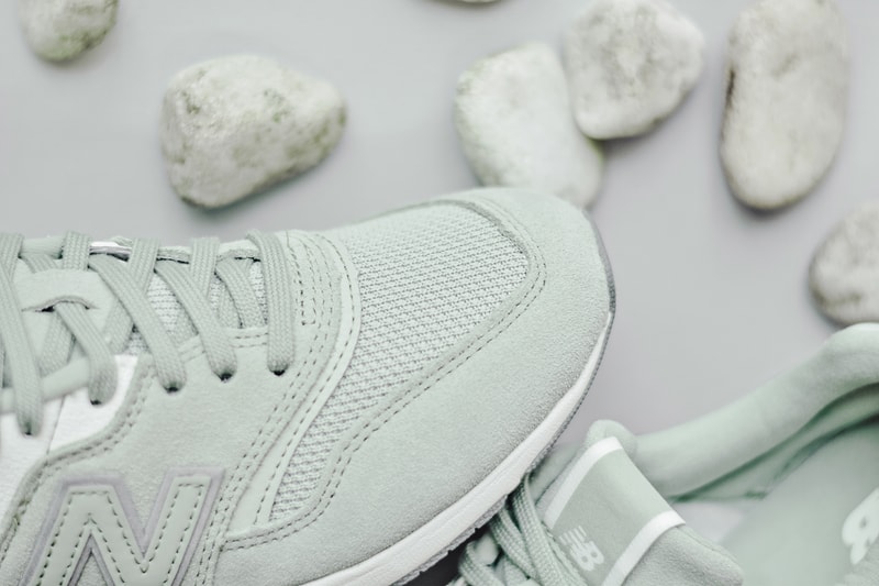 New Balance 697 Pastel Pack Sneakers Silver Mint