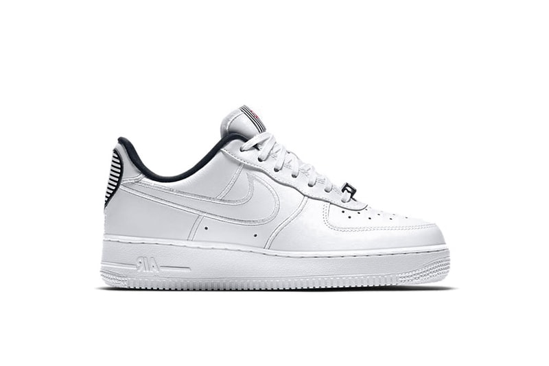 Nike Air Force 1 Valentine's Day Release White Heart Detail Limited Edition AF1 Silhouette