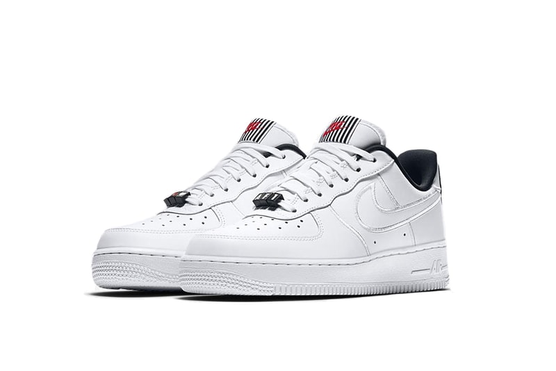 Nike Air Force 1 Valentine's Day Release White Heart Detail Limited Edition AF1 Silhouette