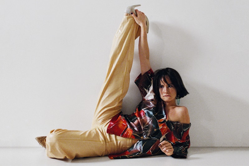Acne Studios Spring/Summer 2018 Campaign Multi Colored Shirt Yellow Pants
