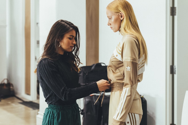 adidas Originals Daniëlle Cathari Presentation New York Fashion Week 2018 Tan Tracksuit