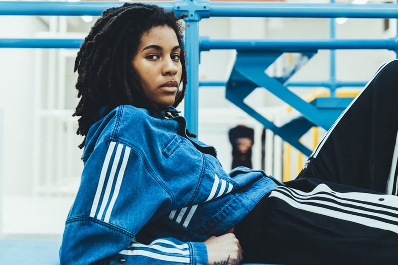 adidas Originals Daniëlle Cathari Presentation New York Fashion Week 2018 Blue Track Jacket Black Track Pants