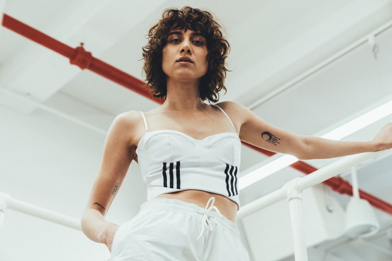adidas Originals Daniëlle Cathari Presentation New York Fashion Week 2018 White Bra Top