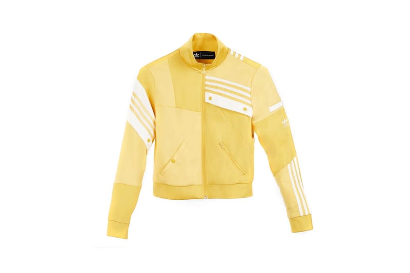 yellow adidas jogging suit