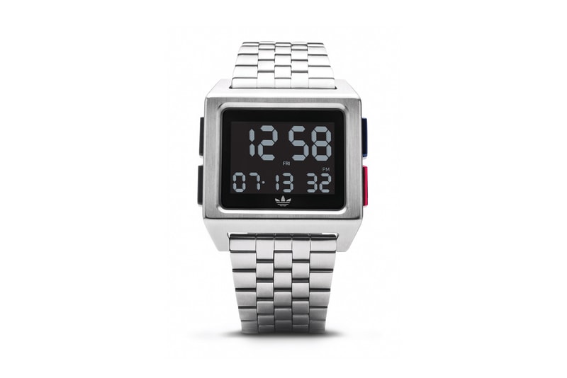 adidas Originals Timepiece Collection Archive M1 Silver Black
