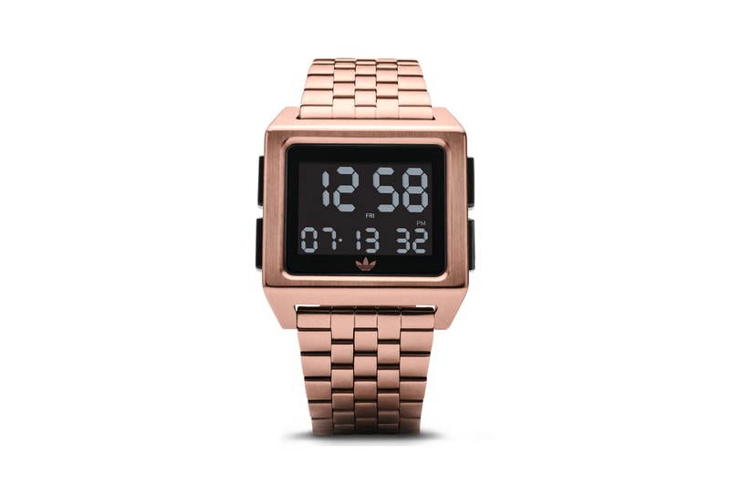 adidas Originals Timepiece Collection Archive M1 Rose Gold Black