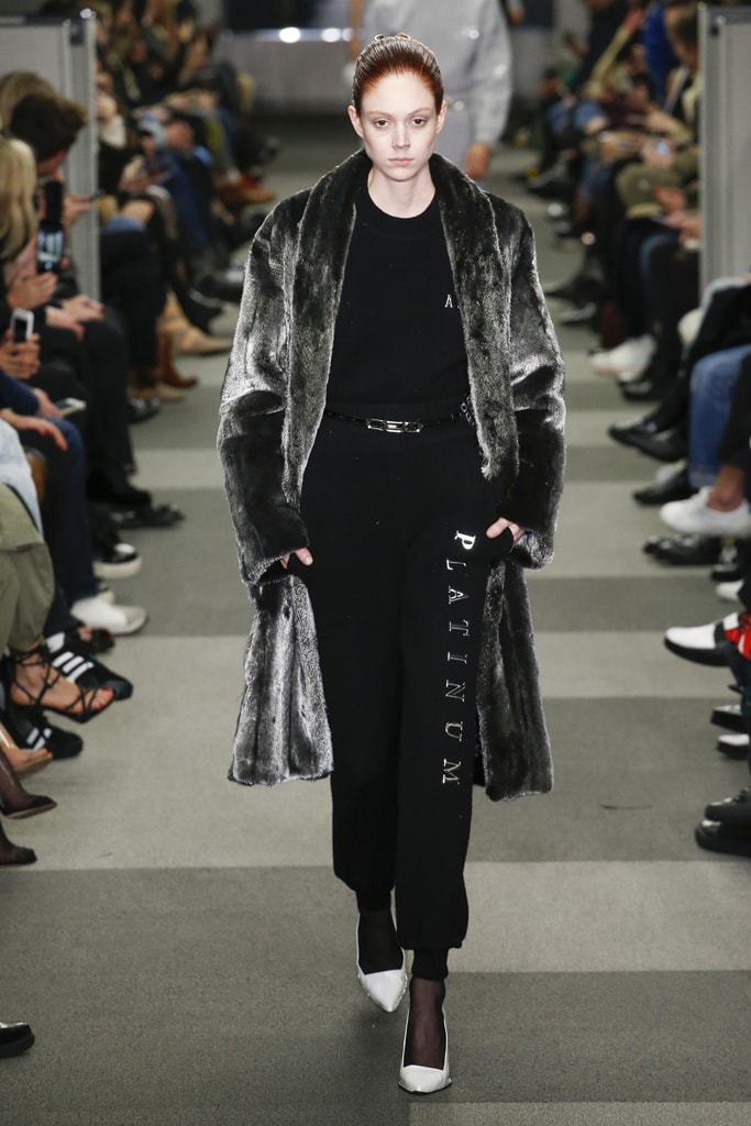 Natalie Westling Alexander Wang Fall Winter 2018 New York Fashion Week NYFW Collection Runway Show