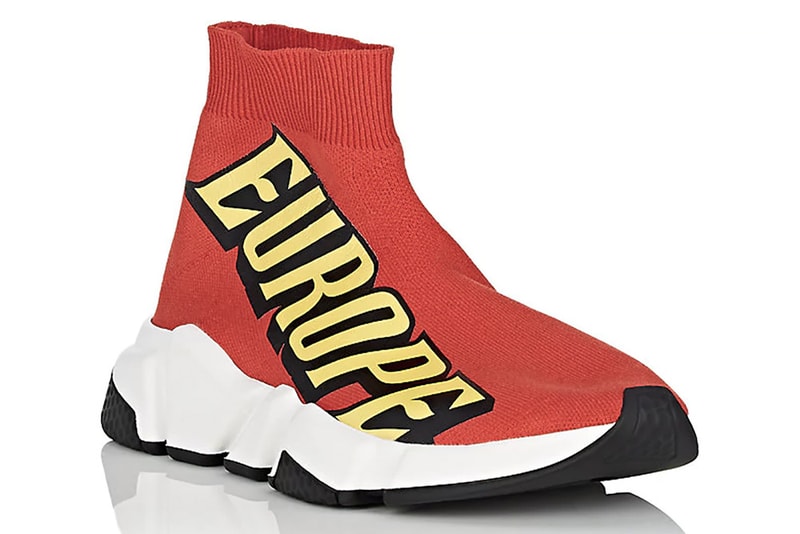 Balenciaga Speed Trainers pre order where to buy yellow red the power of dreams europe collection barneys Demna Gvasalia