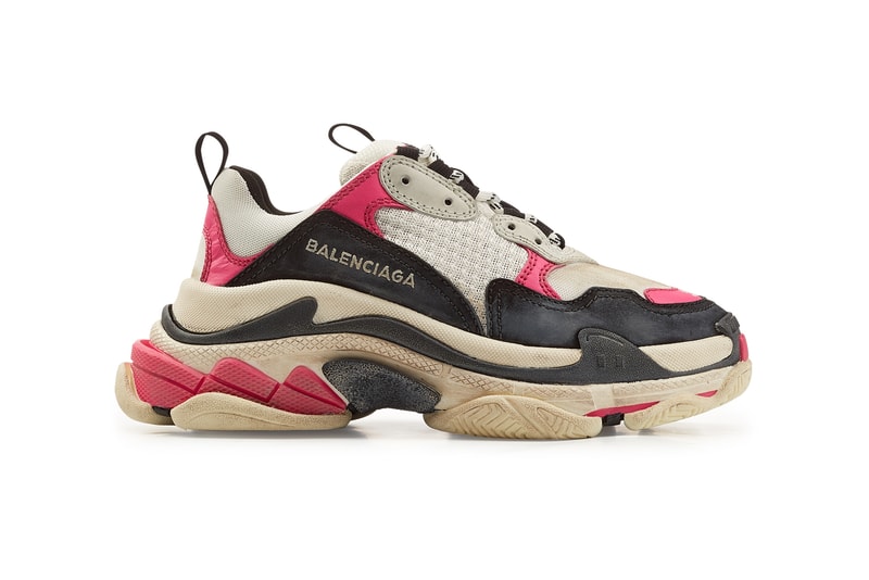Balenciaga Triple-S Pink Black Cream