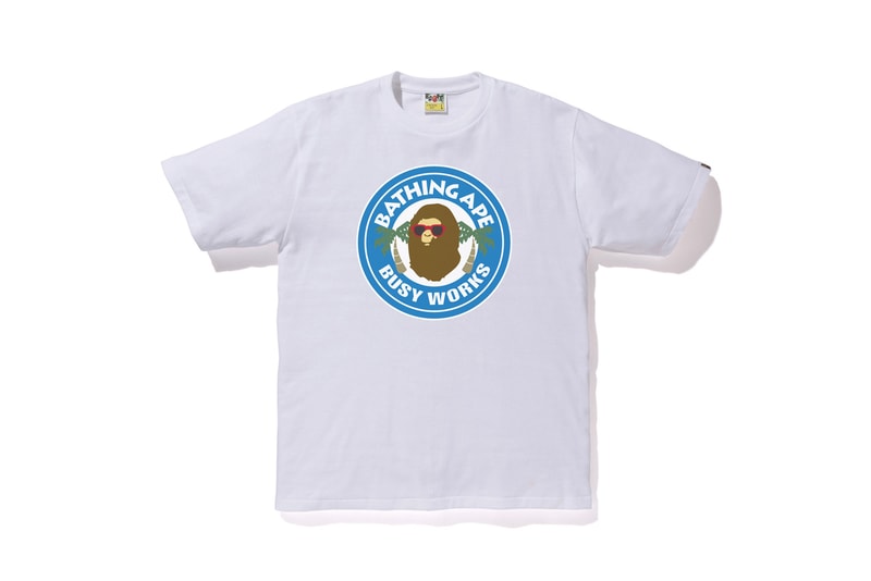 BAPE Los Angeles Capsule Collection T-Shirts Hoodies Sweaters Shorts White