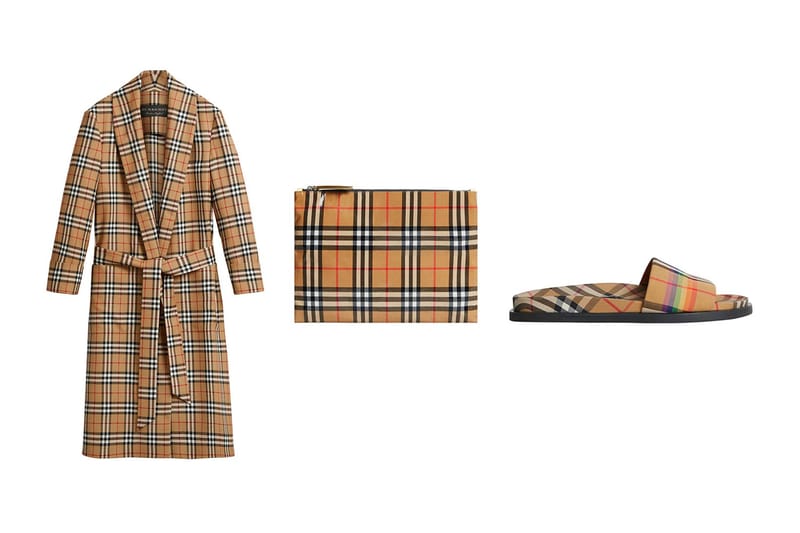 Burberry Just Stocked up on So Much Plaid, Including Check Slides