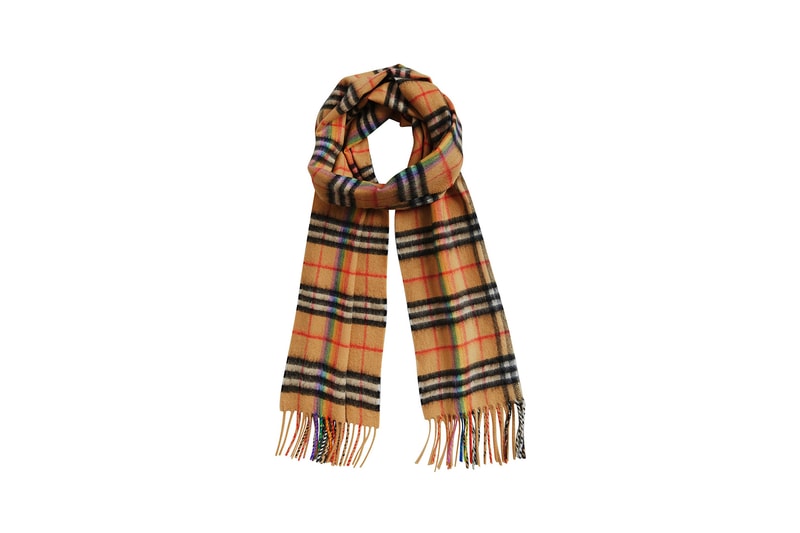 Burberry February 2018 Collection Plaid Rainbow Check
