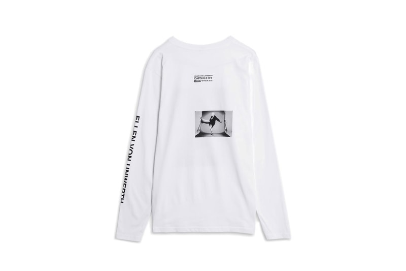 Ellen von Unwerth x Caliroots Capsule Collection White Longsleeve