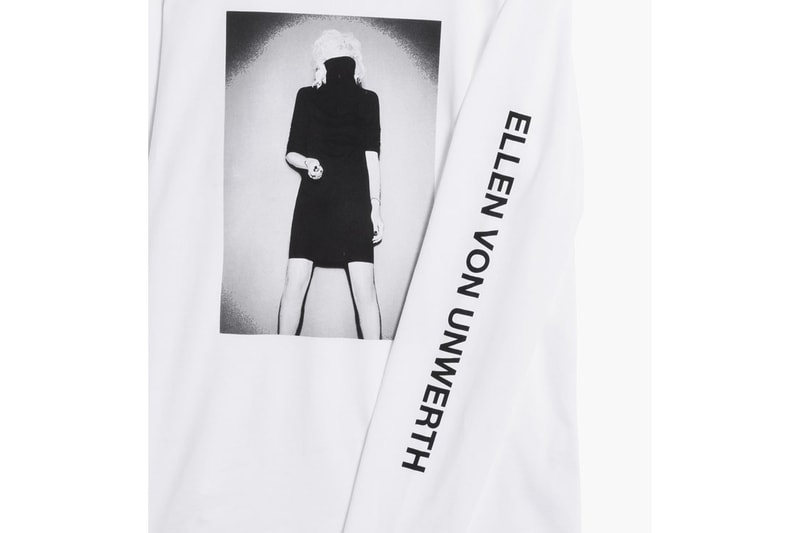Ellen von Unwerth x Caliroots Capsule Collection White Longsleeve Detail