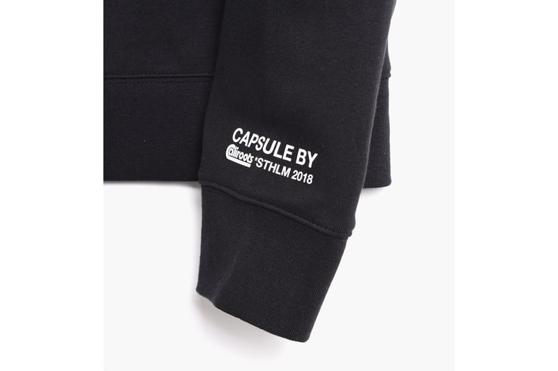 Ellen von Unwerth x Caliroots Capsule Collection Black Hoodie Detail