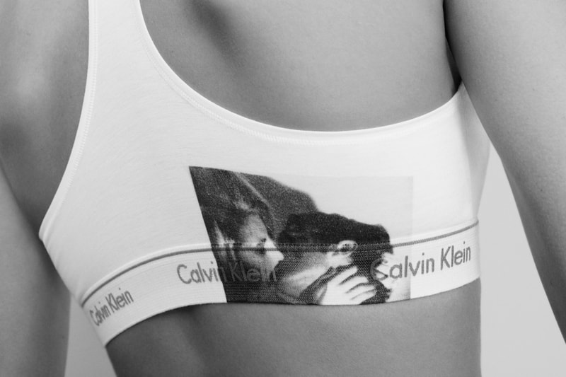 Andy Warhol x Calvin Klein Underwear Capsule Collection Kiss Art Bra Briefs Photography