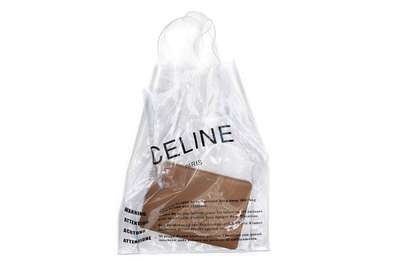 The Céline Plastic Shopping Bag Is Available Sooner Than You Think
