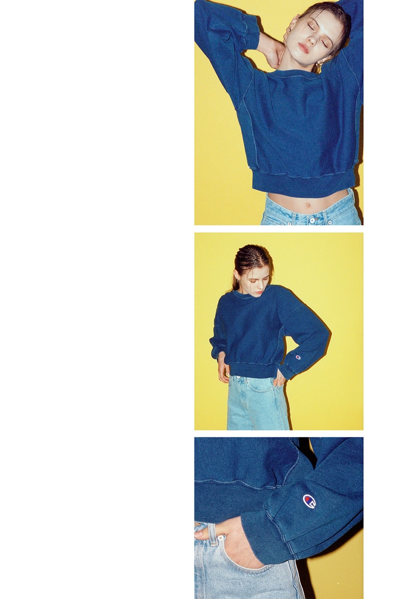 Champion Spring Summer 2018 lookbook ss18 japan korea womens logo sweatshirt t shirt track pants jacket