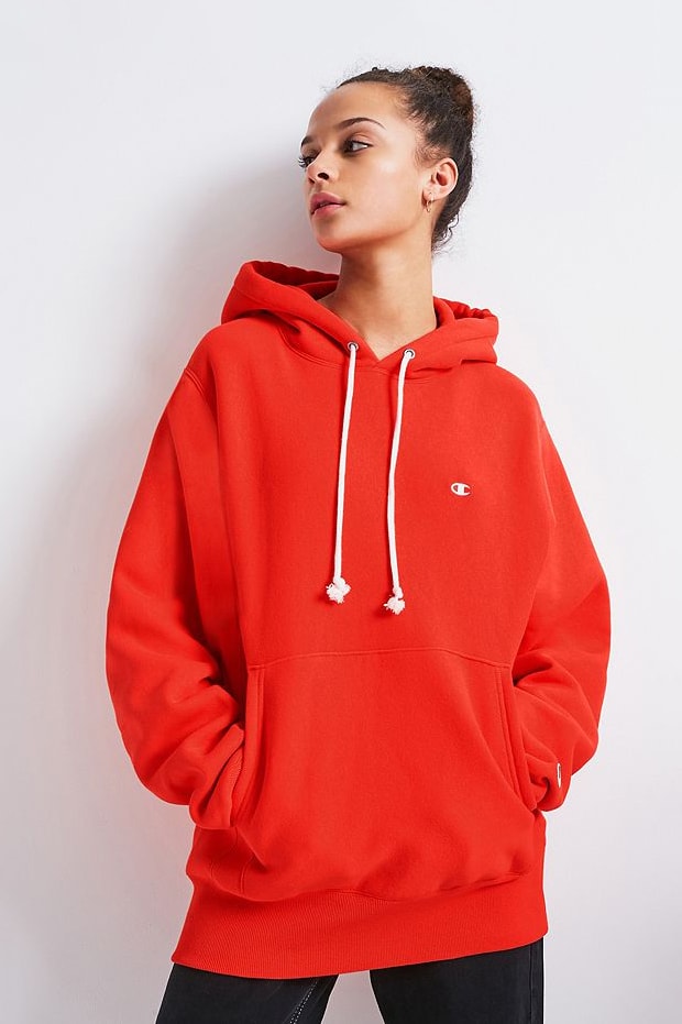 Champion x Urban Outfitters Hoodie Orange