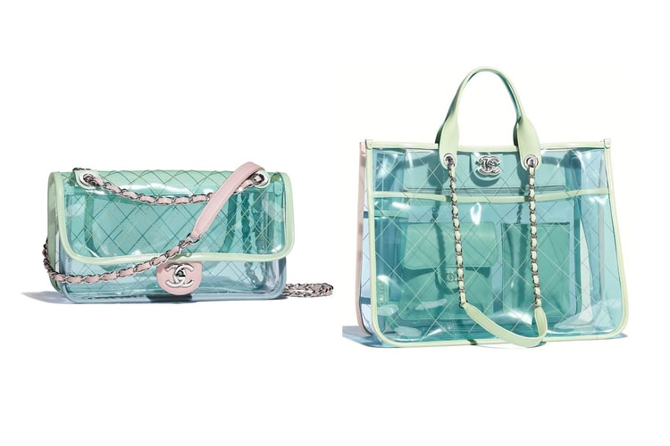 Peep the Plastic Handbags in Chanel's Spring/Summer 2018 Collection