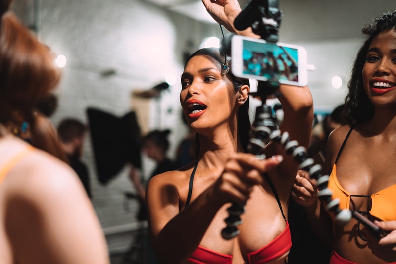 Chromat Fall Winter 2018 New York Fashion Week Runway Show Backstage Beauty