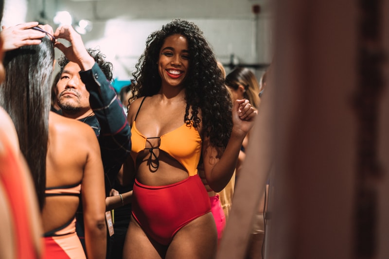 Chromat Fall Winter 2018 New York Fashion Week Runway Show Backstage Beauty