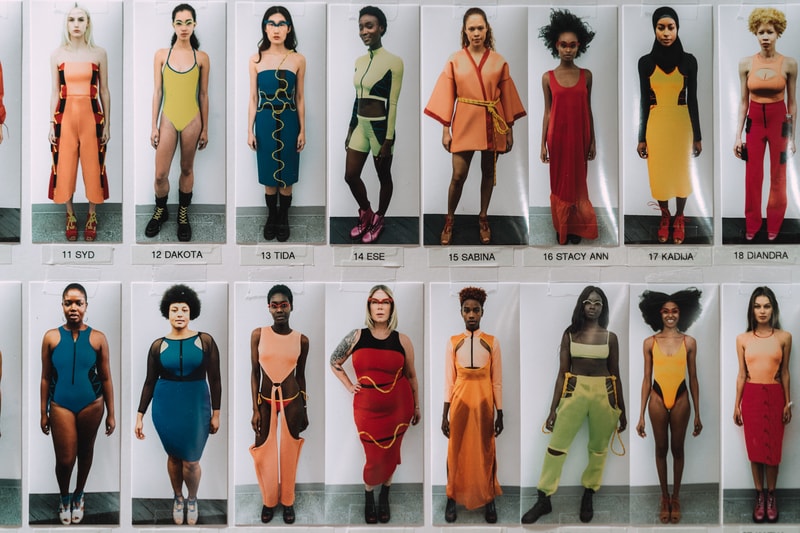 Chromat Fall Winter 2018 New York Fashion Week Runway Show Backstage Beauty