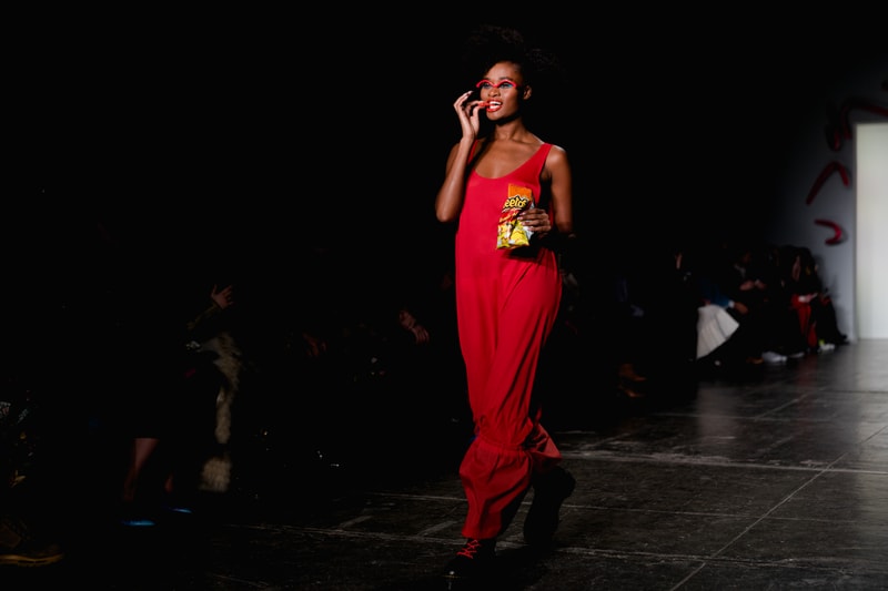 Chromat Fall Winter 2018 New York Fashion Week Runway Show Cheetos