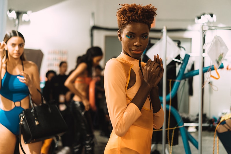 Chromat Fall Winter 2018 New York Fashion Week Runway Show Backstage Beauty