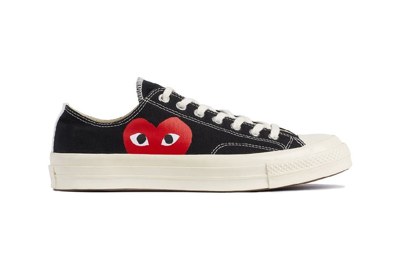 comme des garcons play converse chuck taylor all star 70 where to buy collaboration polka dot heart dover street market restock
