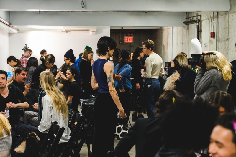 Eckhaus Latta NYFW new york fashion week fall winter FW18 2018 SOPHIE Paloma Elsesser gender inclusive neutral transgender model plus size runway
