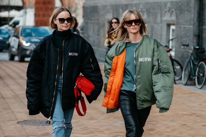 Editors' Style Guide: How To Wear Bomber Jackets Alpha Industries Outfit Ideas Fashion Vetements Gucci Off-White Balenciaga