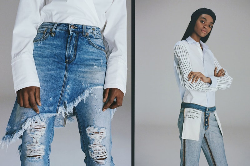 Off-White Alexander Wang Gucci Prada Denim Editorial Farfetch