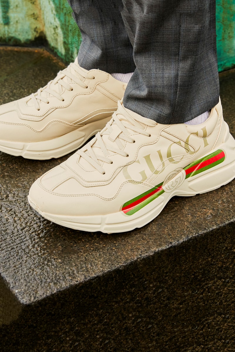 Farfetch New Season Sneaker Editorial Footwear Gucci Stella McCartney Off-White Nike Adidas Raf Simons Balenciaga Heron Preston