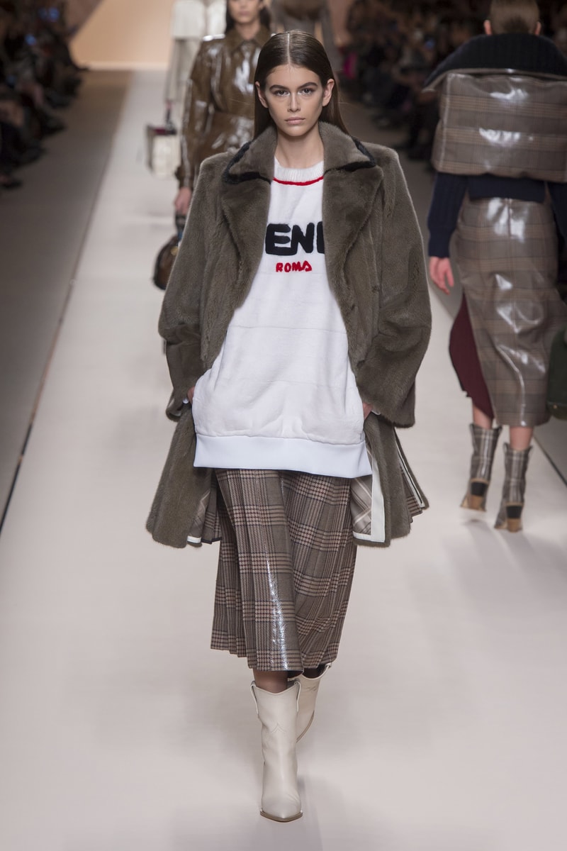 Fendi FILA Fall/Winter 2018 Milan Fashion Week Collaboration Artist Hey Reilly Karl Lagerfeld