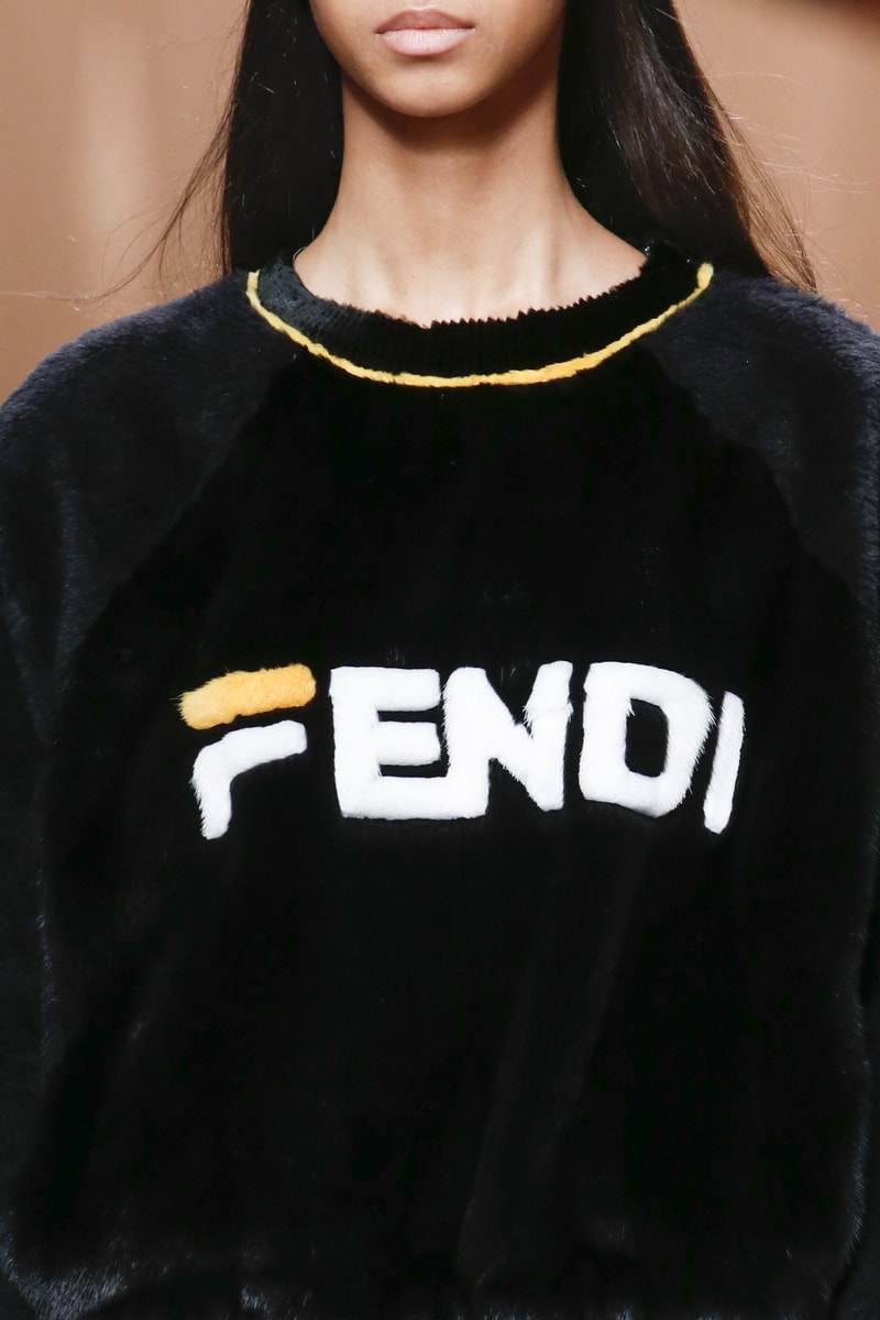 Fendi FILA Fall/Winter 2018 Milan Fashion Week Collaboration Artist Hey Reilly Karl Lagerfeld
