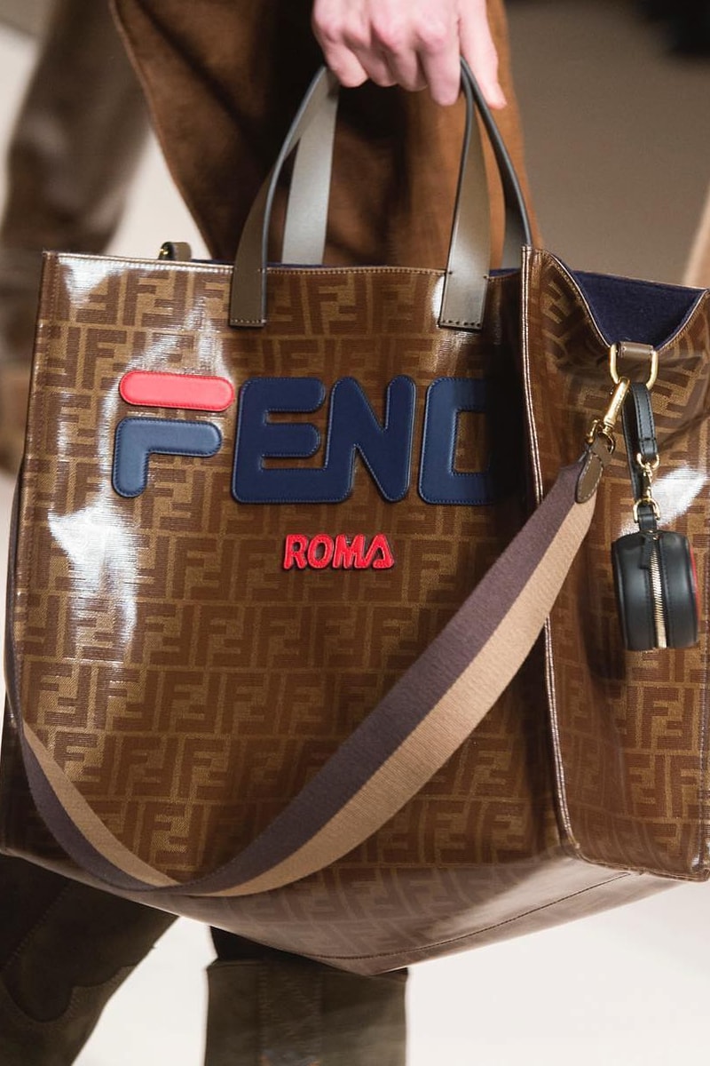 Fendi FILA Fall/Winter 2018 Milan Fashion Week Collaboration Artist Hey Reilly Karl Lagerfeld
