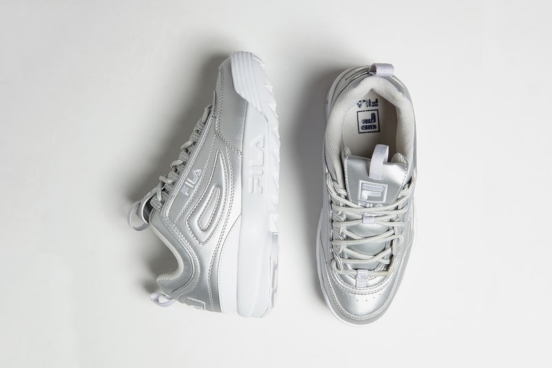FILA Disruptor 2 Leather Silver